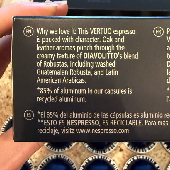 Nespresso Vertuo Espresso Pods - Variety Pack - Picture 3 of 3